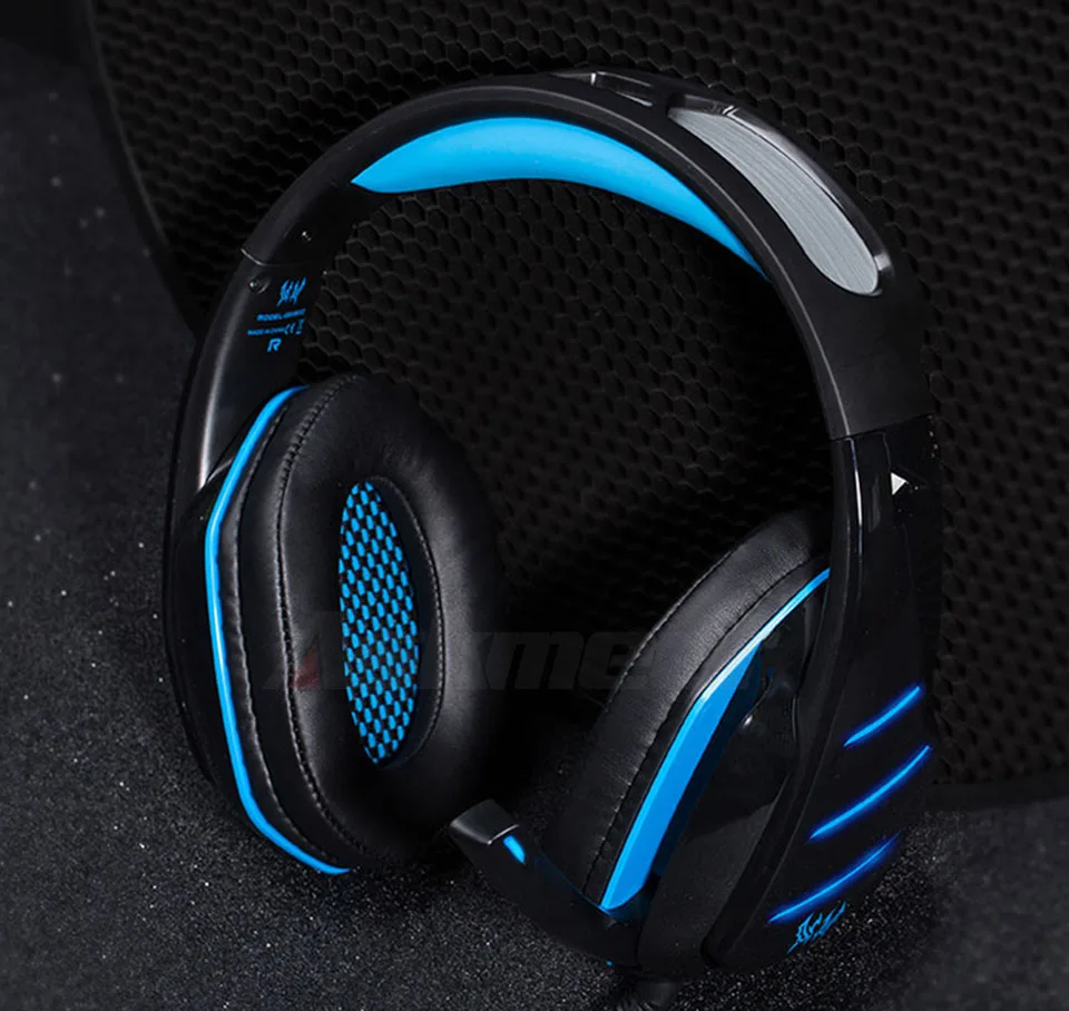 SOKELYcasque Best Gaming Heaset Stereo PC Gamer Headphones with Microphone Dazzle Lights Glow for Computer Game (6)