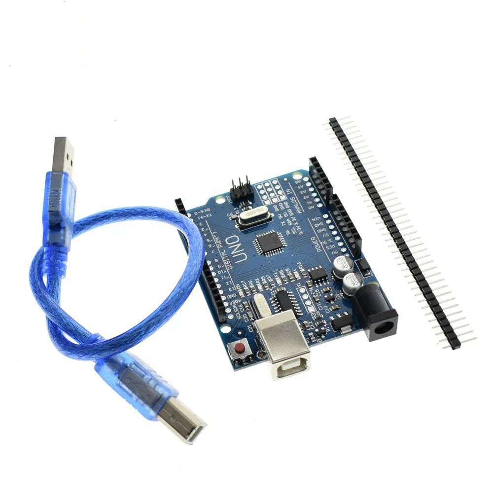 Высокое качество один набор UNO R3 (CH340G) MEGA328P для Arduino ATMEGA328P AU макетной платы|Приборы