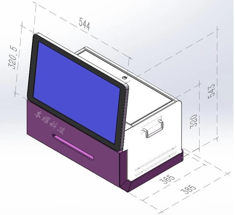 21,5 24 32 42 дюймов IR мультитач все в одном led lcd PC tv Все в одном pc tv рекламная вывеска киоск Тотем с принтером