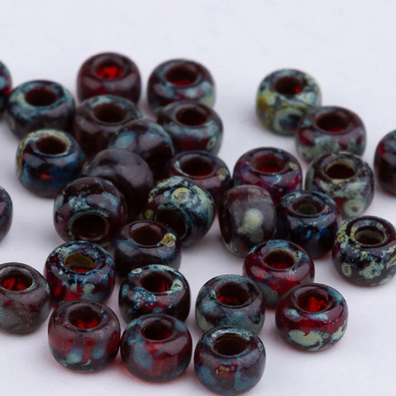 Тайдиан Миюки Пикассо бусины для ожерелья Ювелирные изделия Поиск 2,0 мм 5 г/лот около 500 штук Пикассо Perles - Цвет: 4504-2MM