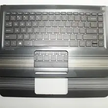 Чехол для клавиатуры palmest, рамка для верхней части корпуса, Золотое серебро для hp павильона X360 13-U 13-u013tu 13-u015tu 13-u018tu