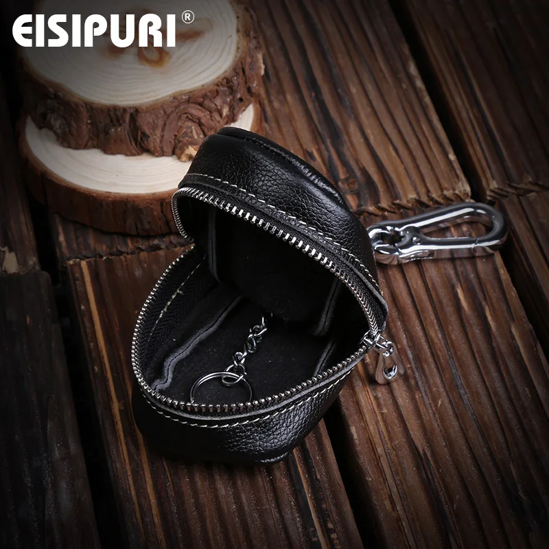 Men's Car Keys Wallets Genuine Leather Male Key Holder Organizer Housekeeper women Keychain Purse Key Ring Bag Keys Case Pouch key case key holder key organizer key purse