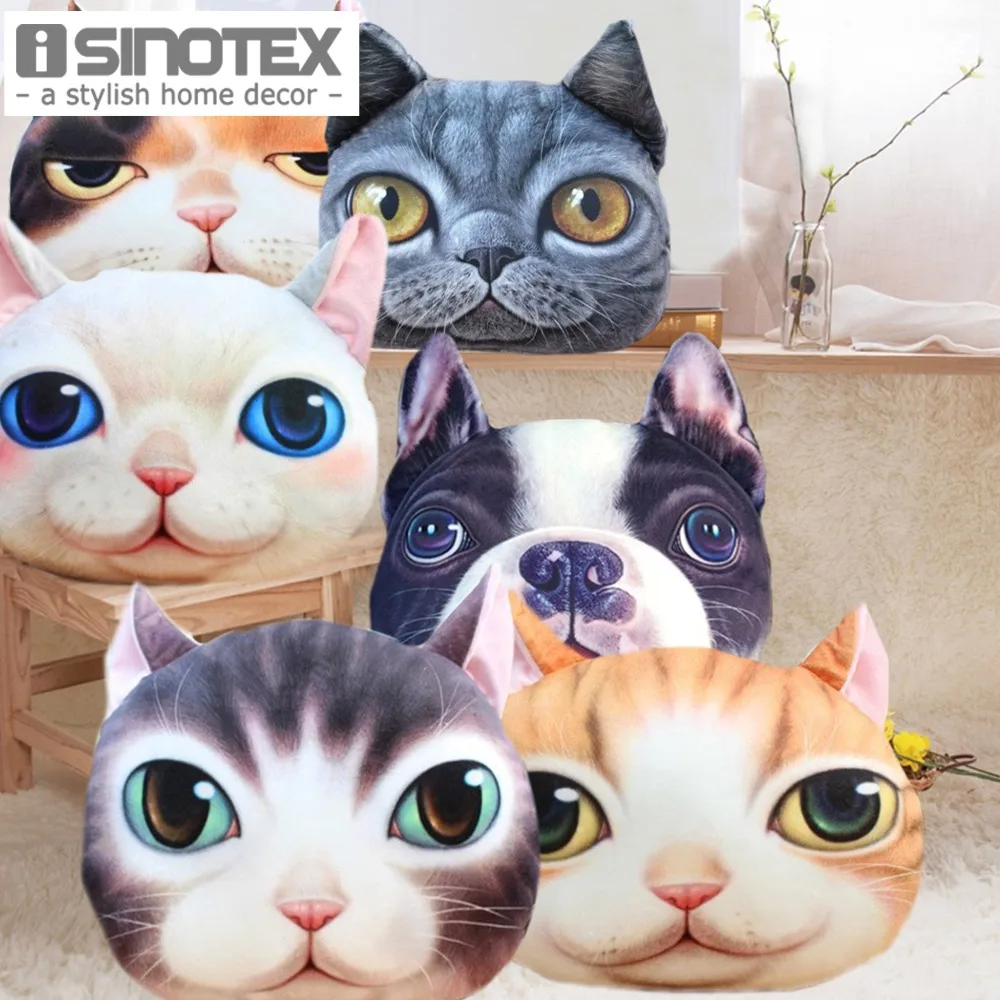 Personality Cat Cushion Cover Cartoon Chair Sofa Pillow Case Creative Handsome Cute Seat Cushion Cat Shape Nap Pillow Cover 1PCS Personality Cat Cushion Cover Cartoon Chair Sofa Pillow Case Creative Handsome Cute Seat Cushion Cat Shape Nap Pillow Cover 1PCS