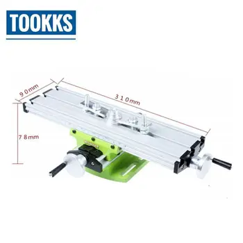 

Mini Multifunctional Cross Working Table BG6300 Slide Table Support For Drill Milling Machine Cross Assisted Positioning Tool