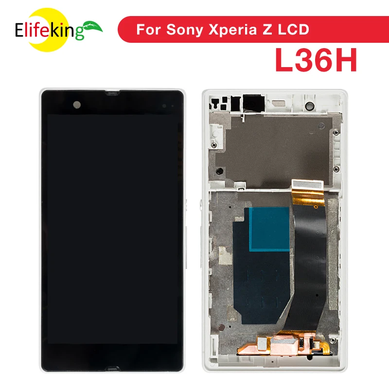 20 шт./лот Замена ЖК-экрана для SONY Xperia Z L36H L36i C6606 C6603 дисплей кодирующий