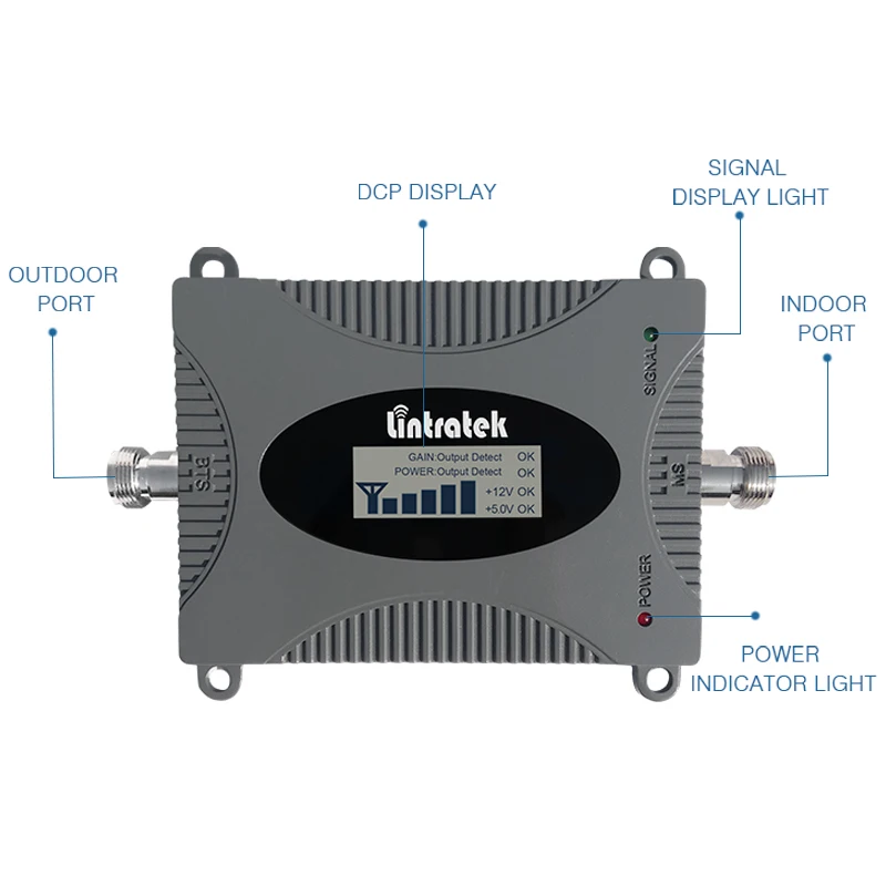 Lintratek 2G 3G Repeater 1900Mhz Band 2 Signal