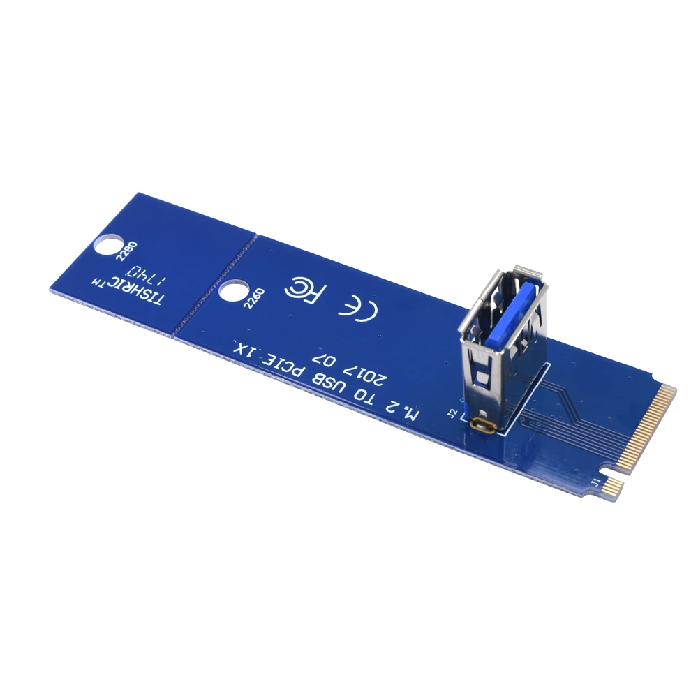 TISHRIC новейший адаптер для переходных карт NGFF M2 M.2 к USB 3 0 PCI E Express мультипликатор