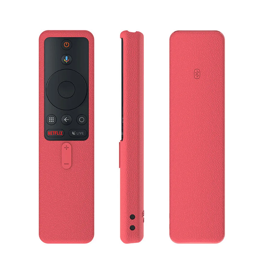 ТВ ручка контроллера голосовой пульт против скольжения ударопрочный для Xiaomi Mi коробок Силиконовые чехлы Чехлы для детей Защита от пыли