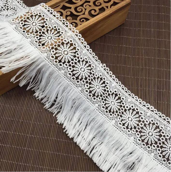 Fringe Tassels Lace Trim for Cloth ,Bag or Garment ,Bed Cover Tassel