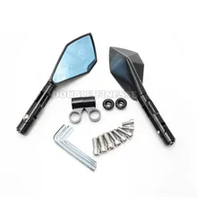 Universal Motorcycle CNC Rear View Mirrors Motorbike Rearview side Mirror for triumph tiger 800 triumph bonneville daytona 675