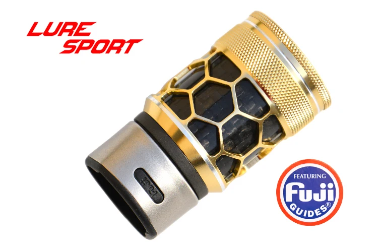 Peça de Assento de Carretel Porca de Favo de Mel Tampa de Alumínio Tubo de Carbono Haste de Reparo de Componente de Construção Luresport Fuji Acessório Kdps16 Diy 5 Luresport peça de assento de carretel fuji