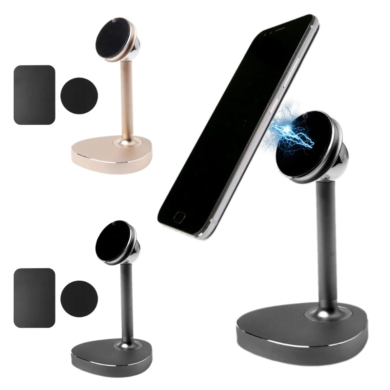 

Universal 360 Rotation Magnetic Desk Stand Holder for iPhone Samsung Tablet PC dropshipping