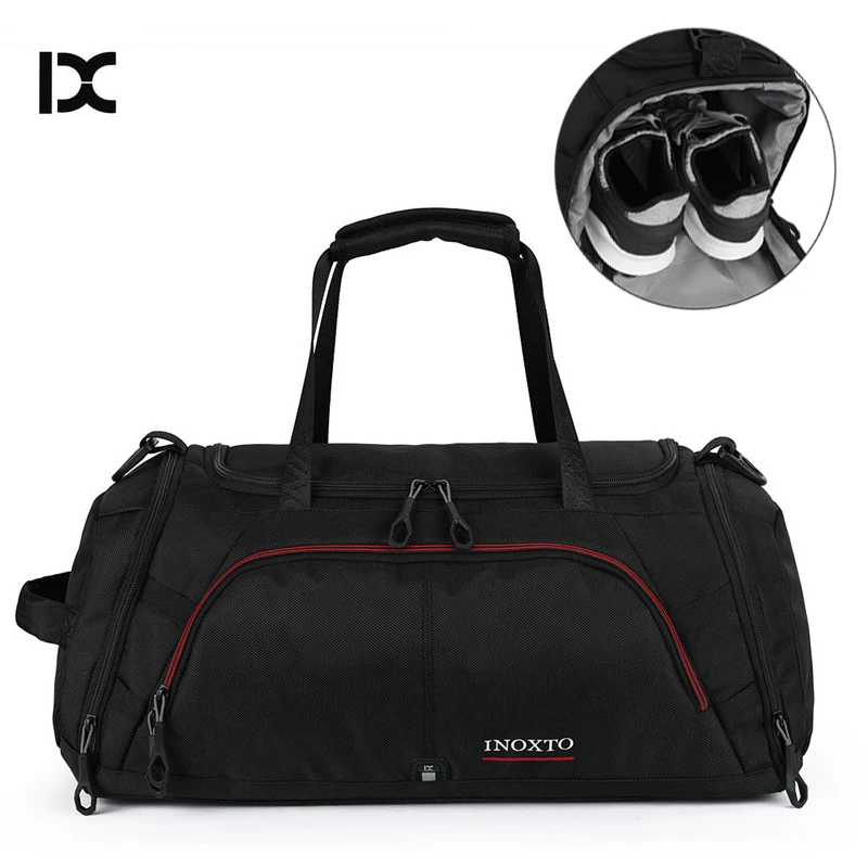 

GYKZ Dry and Wet Separation Sport Fitness Handbags Double Waterproof Gym Training Shoulder Bag Women & Men Duffle Bags HY189