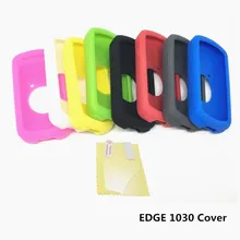 Borda para ciclismo ao ar livre, capa protetora para garmin edge 1030 para computador de borracha silicone + película protetora de tela lcd para garmin edge 1030