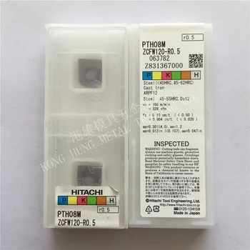 

ZCFW120-R0.5 PTH08M Original Hitachi Carbide Inserts Milling Inserts Lathe Tools 2Pcs/Lot