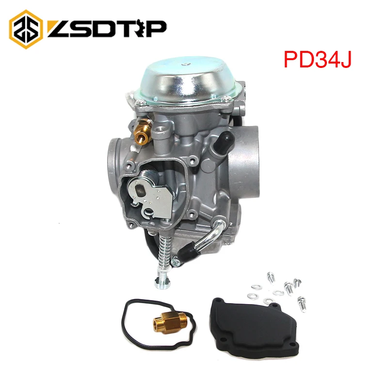 ZSDTRP карбюратор в сборе Carb PD34J 34 мм для Polaris Ranger Sportsman Magnum Big Boss Trail Blazer Roketa ATV |