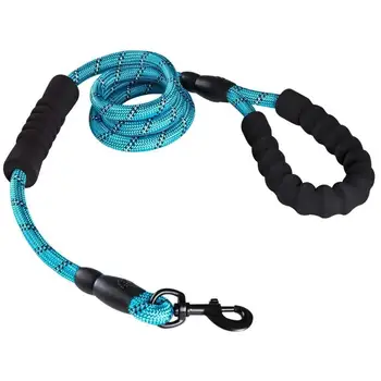 

180cm Length Strong Dog Leash adjustable with Comfortable Padded Handle and Highly Reflective Threads for Medium and Large Dogs