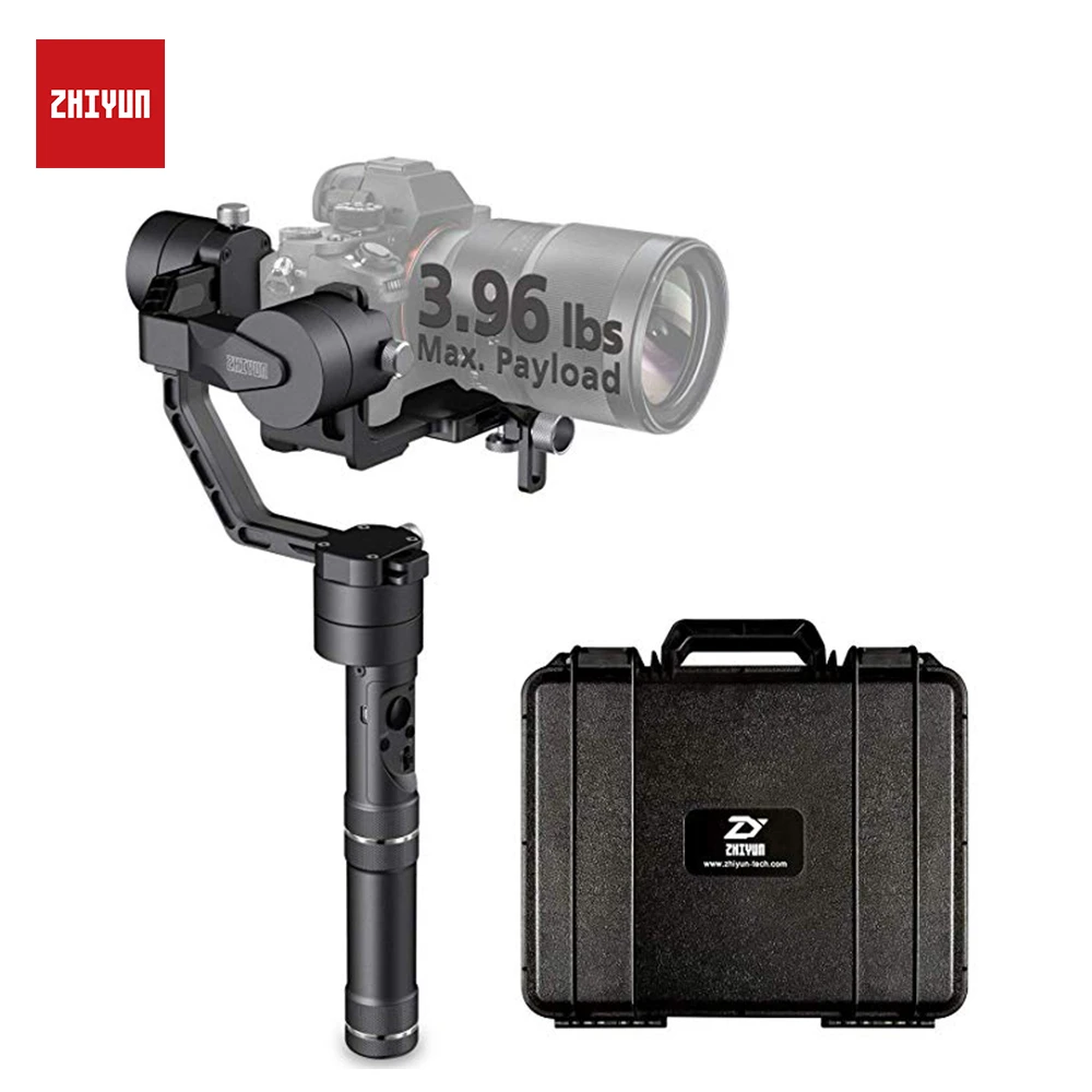 Zhiyun 3 軸カメラ用 クレーン V2 ジンバル 360 度パノラマショット一眼レフアクセサリーハンドヘルド Selfie スティック Handheld Gimbal Aliexpress