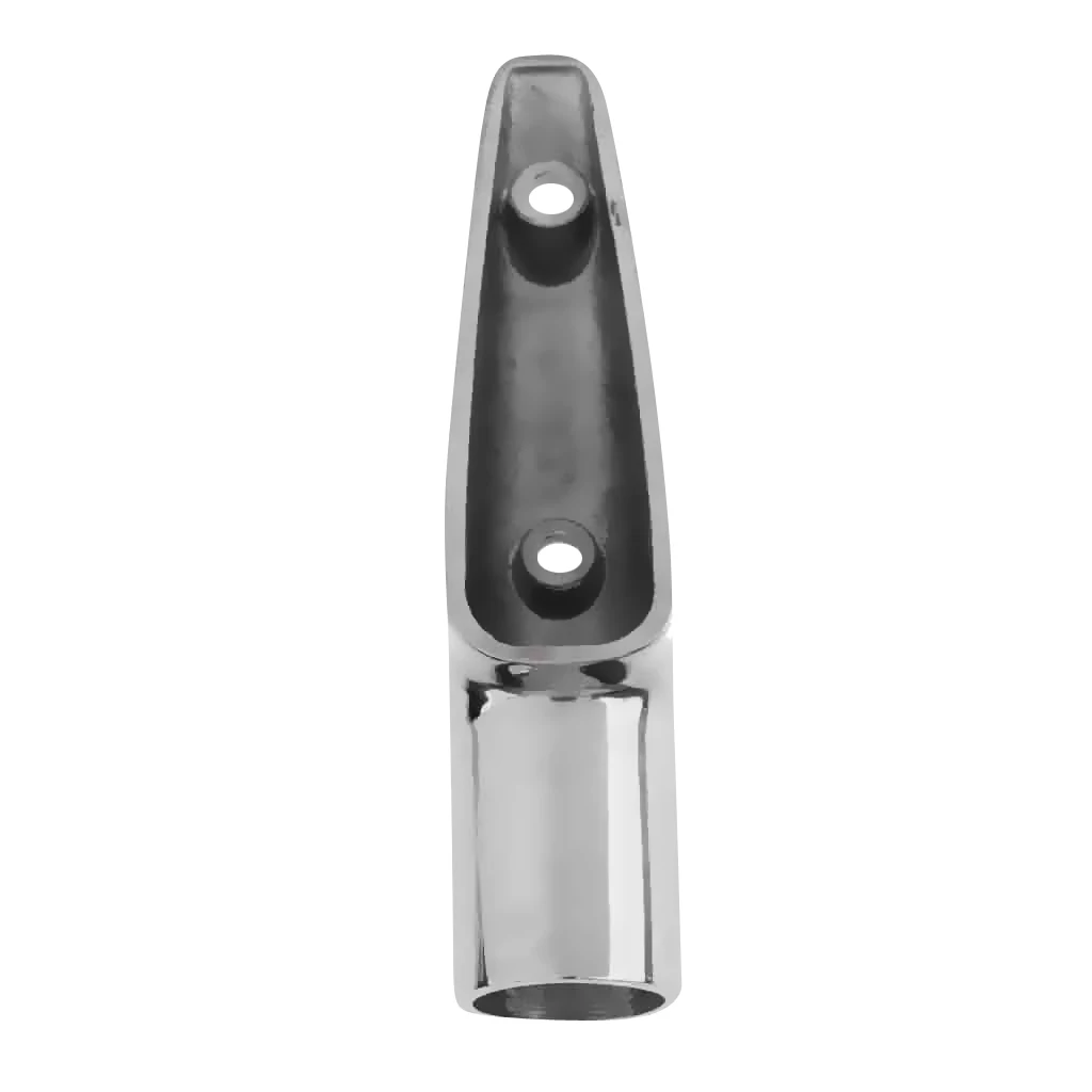 316 Stainless Steel 22mm Outer Diameter Rail End for Marine Boat Handrail