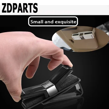 

ZDPARTS Car Sunvisor Card Clip Glasses Holder Decoration For Kia Rio Ceed Hyundai Solaris Suzuki Grand Vitara Swift Alfa Romeo