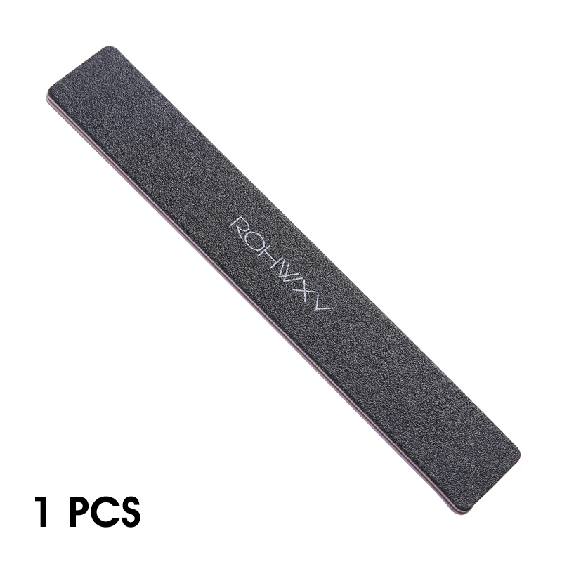 ROHWXY 5 шт. профессиональная черная наждачная бумага пилка для ногтей шлифовальный аппарат для маникюра шлифовальная губка блок полировки лак для ногтей инструмент для дизайна ногтей - Цвет: 1 Pcs C