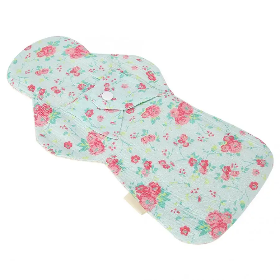 

Women Hygienic Feminine Washable Cloth Menstrual Pad Double Wings Reusable Soft Sanitary Napkin Panty Liner Personal Care