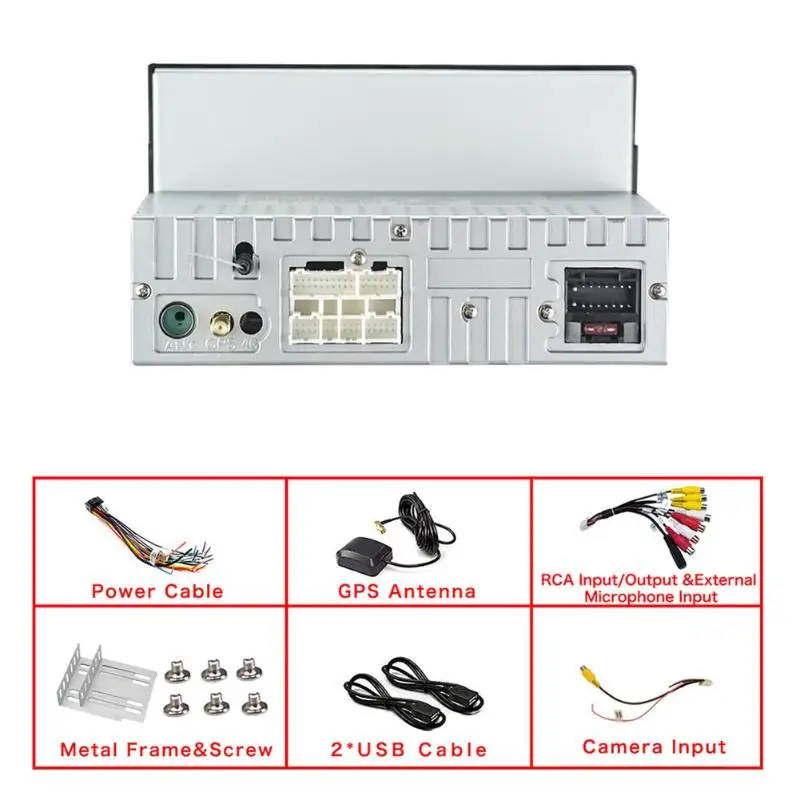 Clearance Universal Car Multimedia Player 2 Din Android 8.1 Car Radio Octa Core Stereo 4G+32G GPS Stereo WIFI Bluetooth RDS Audio 7