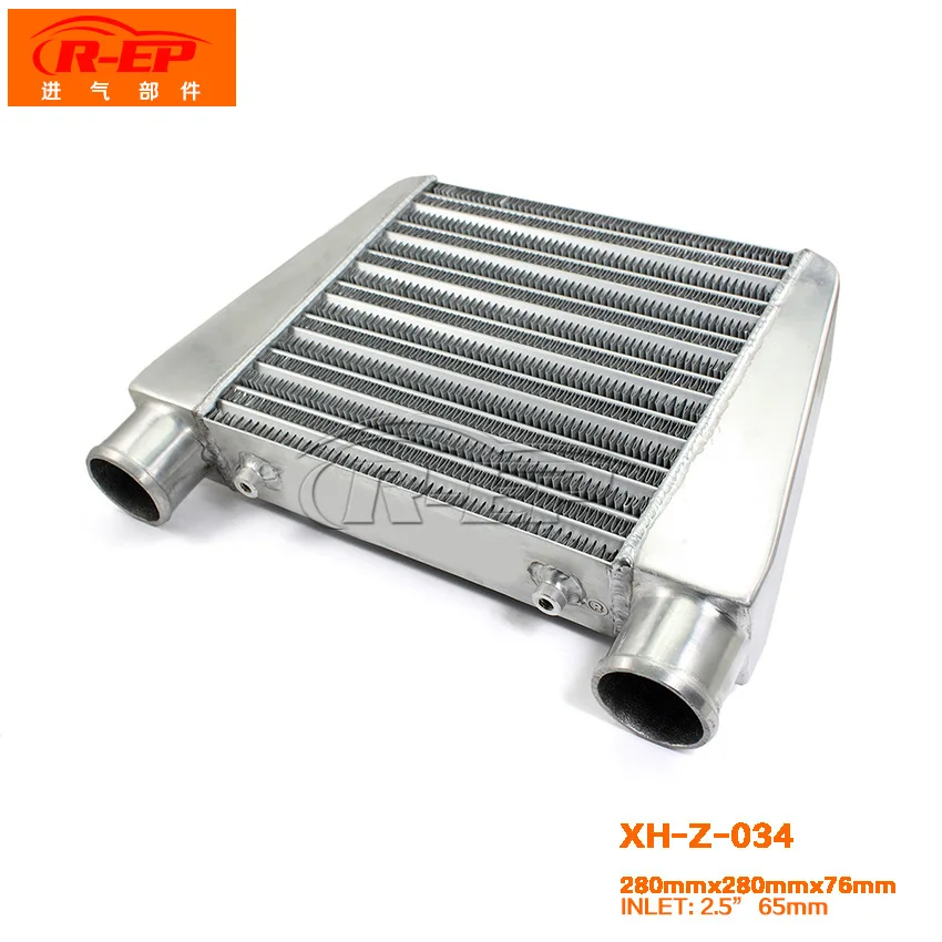 

Modified Cars Inter-cooled Turbine, Scattered Network 280 * 280 * 76 Mm Engine Inter-cooled Cooler Turbo Front Mount Intcooler
