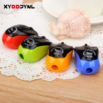 

New Kawaii Cartoon Mouse Pencil Sharpener Cute Little Like Cutting Pen Pencil Sharpener Wholesale Cut 1Pcs Knife Pencil Shavings