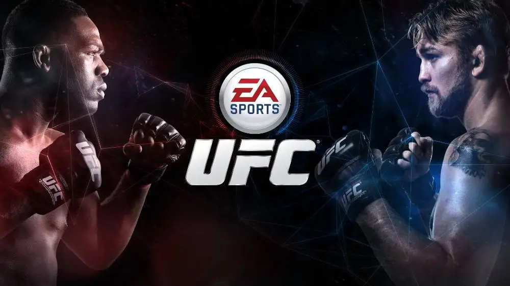 

Living room home wall decoration fabric poster EA SPORTS Jon Jones Alexander Gustafsson