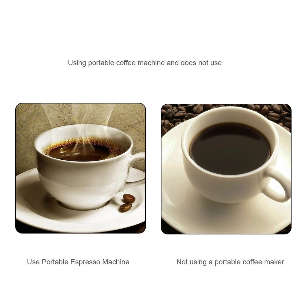Мини Кофеварка ручная портативная машина для эспрессо|espresso machine|portable espresso machinecoffee