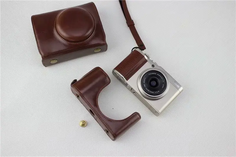 Чехол для камеры FUJIFILM XF10 чехол из искусственной кожи с внутренней защитой от