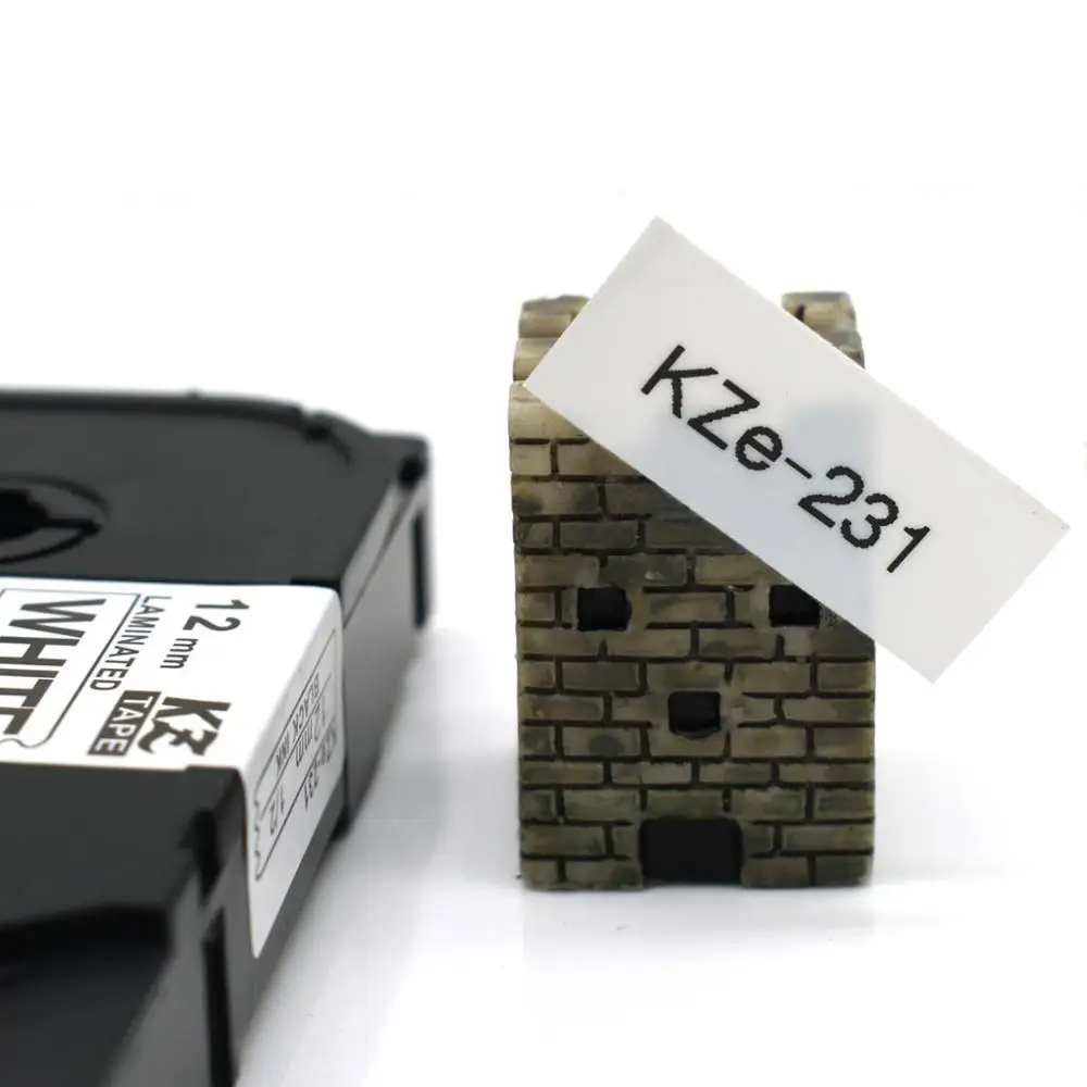 CIDY متعدد الألوان متوافق مغلفة تزي 231 tze231 12 مللي متر الأسود على الأبيض الشريط tze-231 tz-231 ل brother p-touch طابعة tze-131 CIDY متعدد الألوان متوافق مغلفة تزي 231 tze231 12 مللي متر الأسود على الأبيض الشريط tze-231 tz-231 ل brother p-touch طابعة tze-131