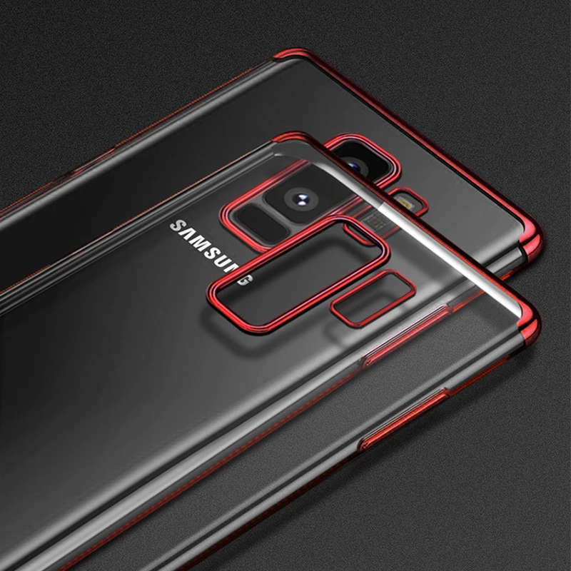 

For Samsung Galaxy S9 S9plus Case Ultra Thin Transparent Soft TPU Case For Galaxy S9 Plus Back Cover For Samsung Galaxy S9 NOTE8