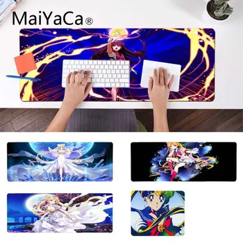 

MaiYaCa Gaming Mouse Pad Top Quality Sailor Moon gamer play mats Mousepad Laptop Gaming Lockedge Mice Mousepad