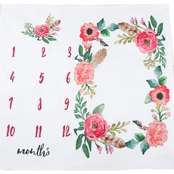 

Photo Props Reusable Photography Baby Shoots Backdrop Newborn Swaddling Boys Girls Blanket Infant Monthly