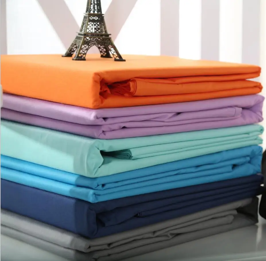 

100% Cotton Flat Sheet 1pcs Solid Color Bed Sheet Adult/Kids Soft Bedding Bed cover Twin Queen King Size Home Decorative