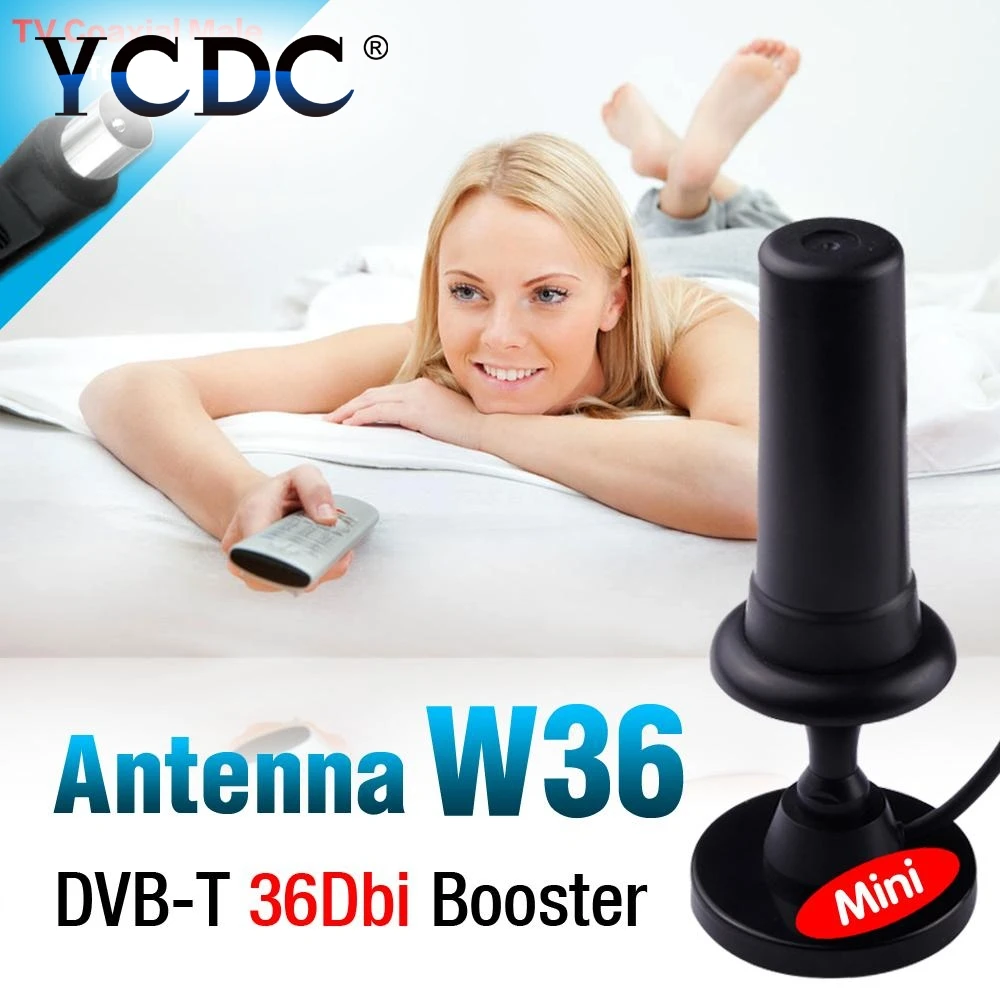 YCDC Promoption горячий HD усиление черный цифровой DVB TW36 36dBi 470 862MHz усилитель внутренней