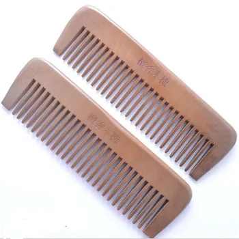 

20pc Natural Sandalwood Comb cepillo de pelo hairbrush Wide Tooth No-static Massage Hair Brush Health Wooden Comb massager peine
