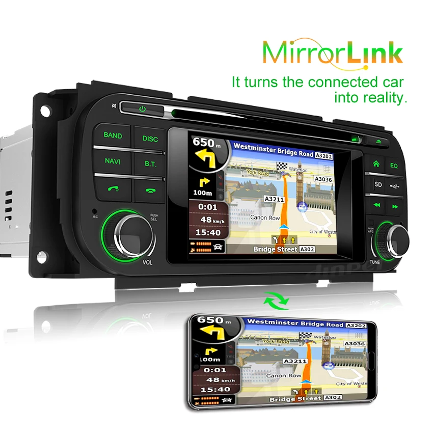 Dinpei автомобильный Радио DVD мультимедийный плеер для Chrysler Grand Voyager Sebring cirрус 300 м