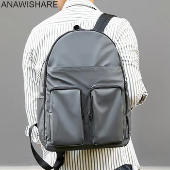 

ANAWISHARE Men Backpack Large Capacity Waterproof Travel Bag School Bags For Teenagers College Backpack Rucksack Mochila Escolar