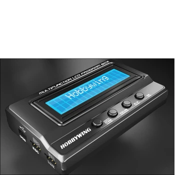 

Newest Hobbywing 3in1 Multifunction Professional LCD Program Box with Voltage Detection -Upgraded Version of 2in1