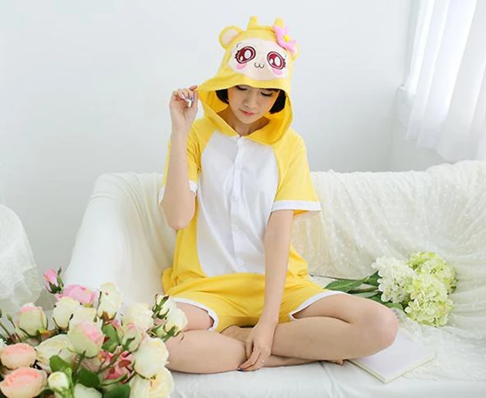 Axolotl Costume Coskidshas Unisex Adult Onesie Cartoon Goat