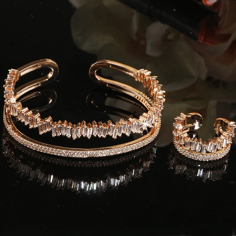 Браслет UILZ Zirconia Monaco дизайнерский Топ аксессуары Уникальные манжеты браслет и