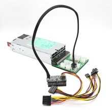 PICO-PSU módulo de potência de 160 watts 24pin atx com conector pci-e 6pin.
