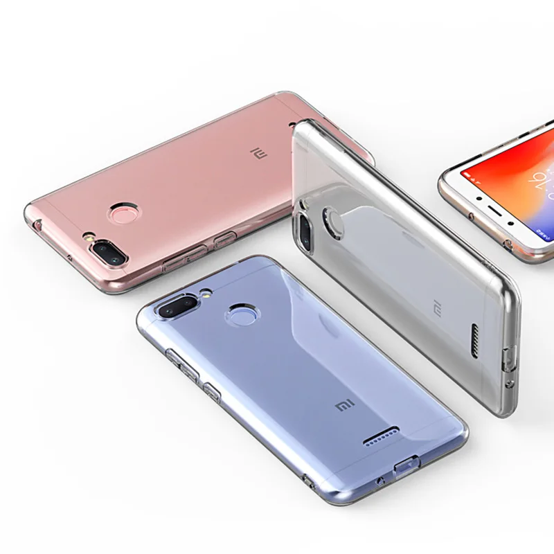 N-KXM1368_6_Ultra-thin Soft Case for Xiaomi Redmi 6 5.45 inch