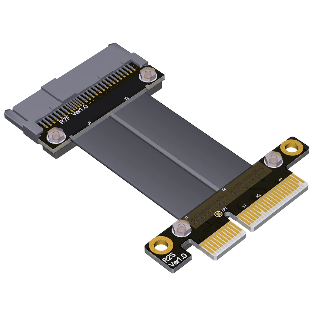 Удлинительный кабель PCI-E 3 0x4 к U.2 NVMe SSD адаптер расширения U2 PCIe высокоскоростная