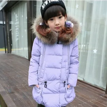 

Undertakes to girls children down jacket down jacket cuhk children's coat girls long thickening coat season against a clearance
