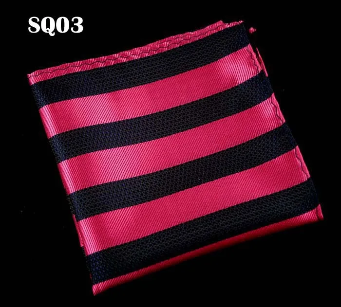  New Fashion Men's Cotton Handkerchieves Floral Handmade Pocket Square Men Suit Geometric Pocket Squ