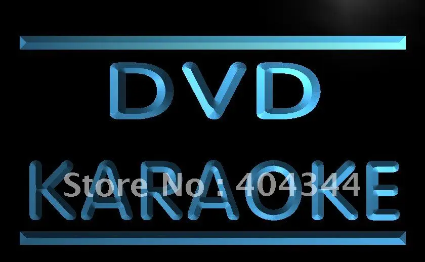 LB613- DVD Karaoke OPEN Display LED Neon Light Sign home decor crafts | Дом и сад
